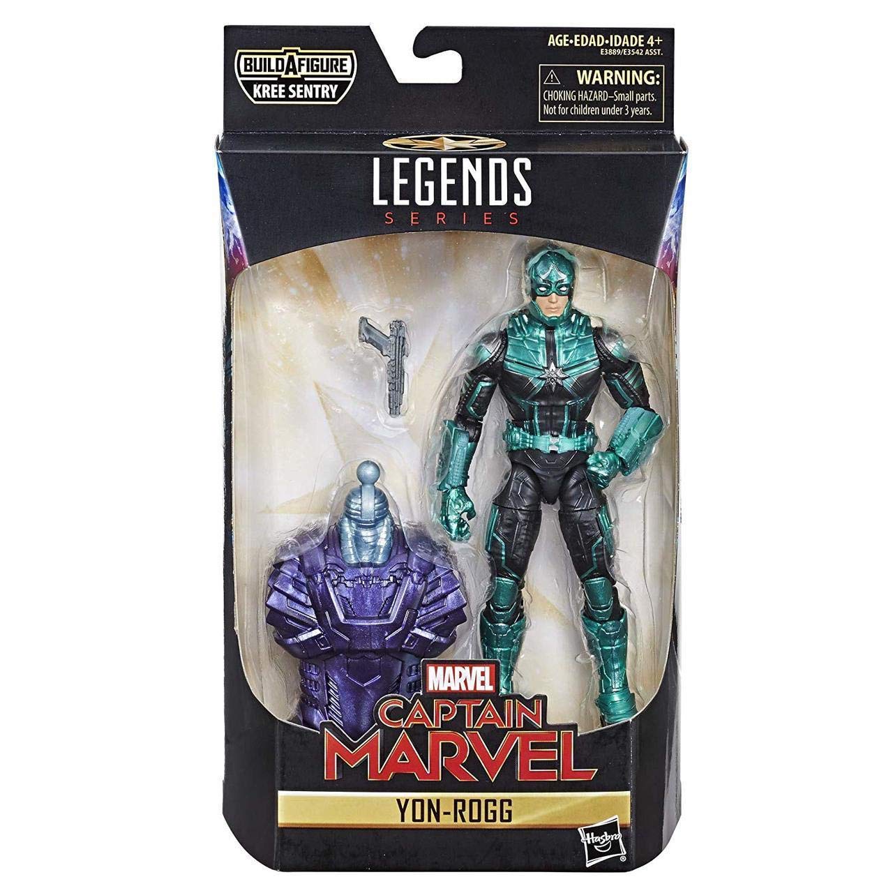 Marvel Captain Marvel 6-inch Legends Yon-Rogg Kree Figure : Amazon